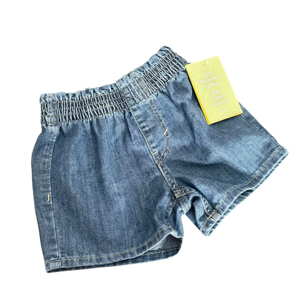 Children's Place H&M Toddler Girl Clothes Bundle 2T Shorts Pants Yellow‎ Pink